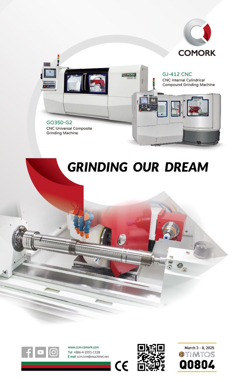 COMORK GO350-G2 and GJ-412 CNC at TIMTOS 2025 COMORK GO350-G2 and GJ-412 CNC at TIMTOS 2025